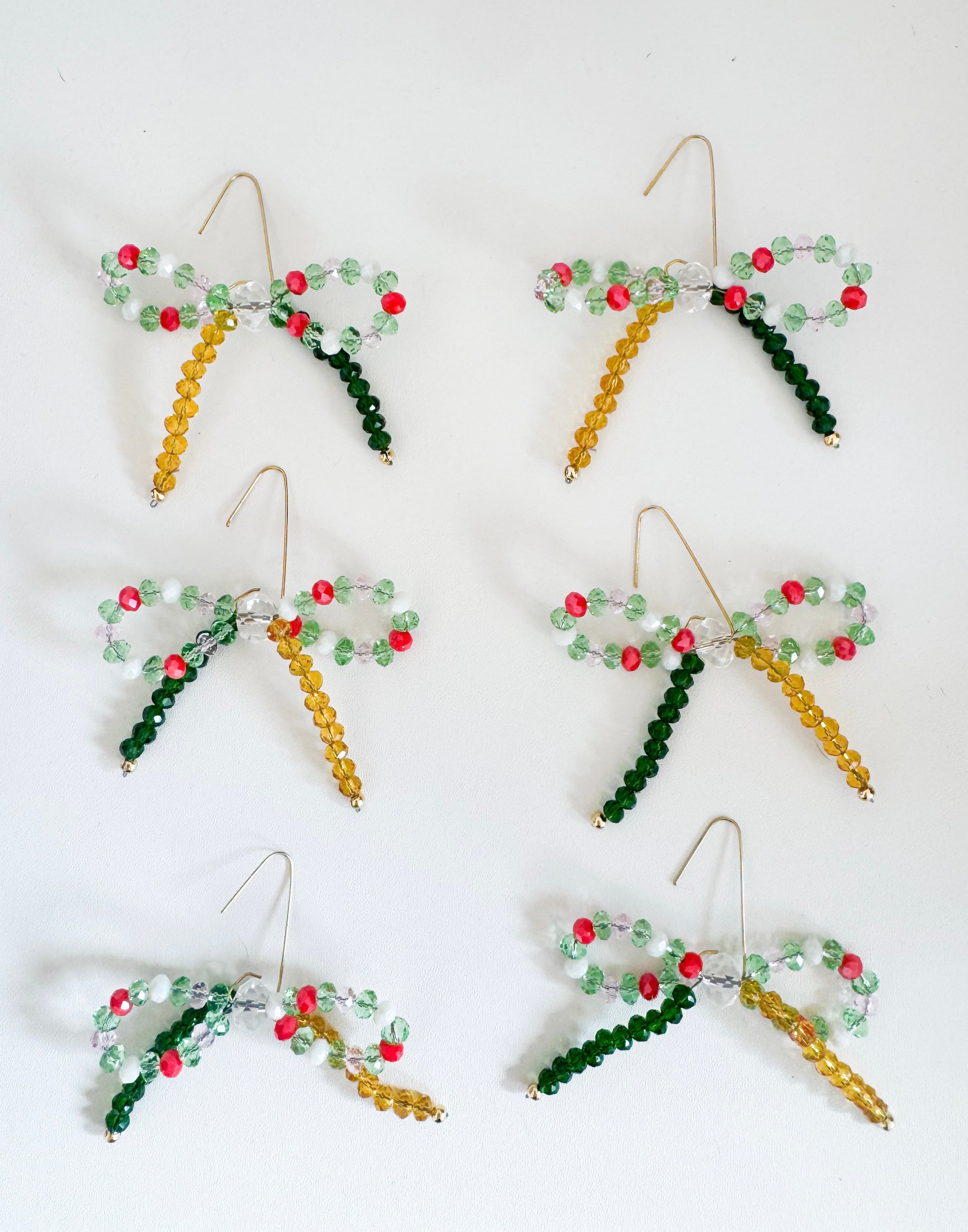 Bow Ornament Sets Multi
