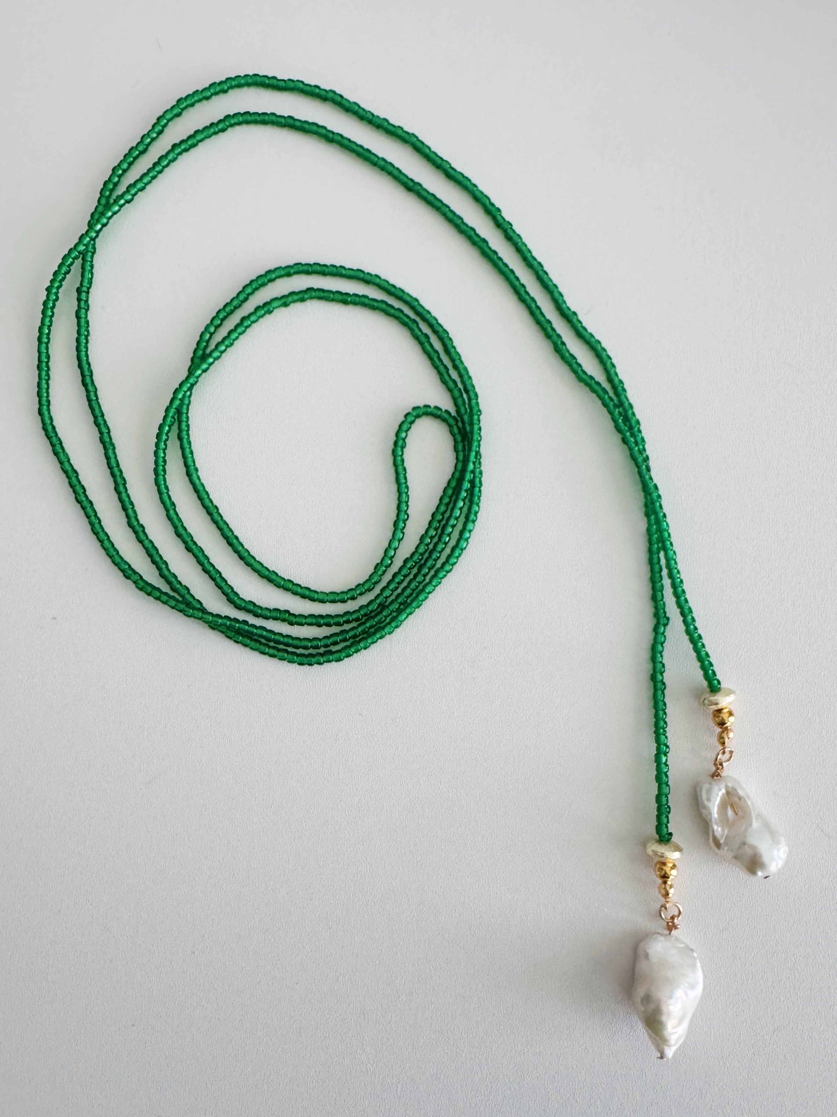 Montauk Necklace in Green